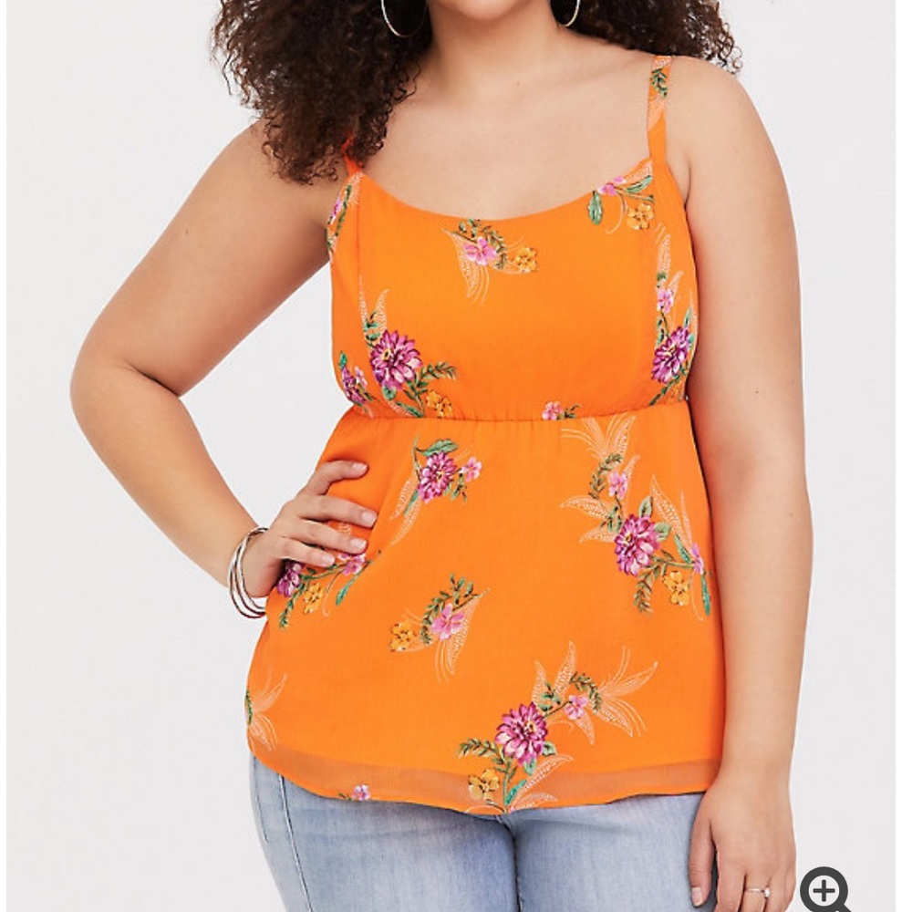 NWT torrid size 4 babydoll cami
